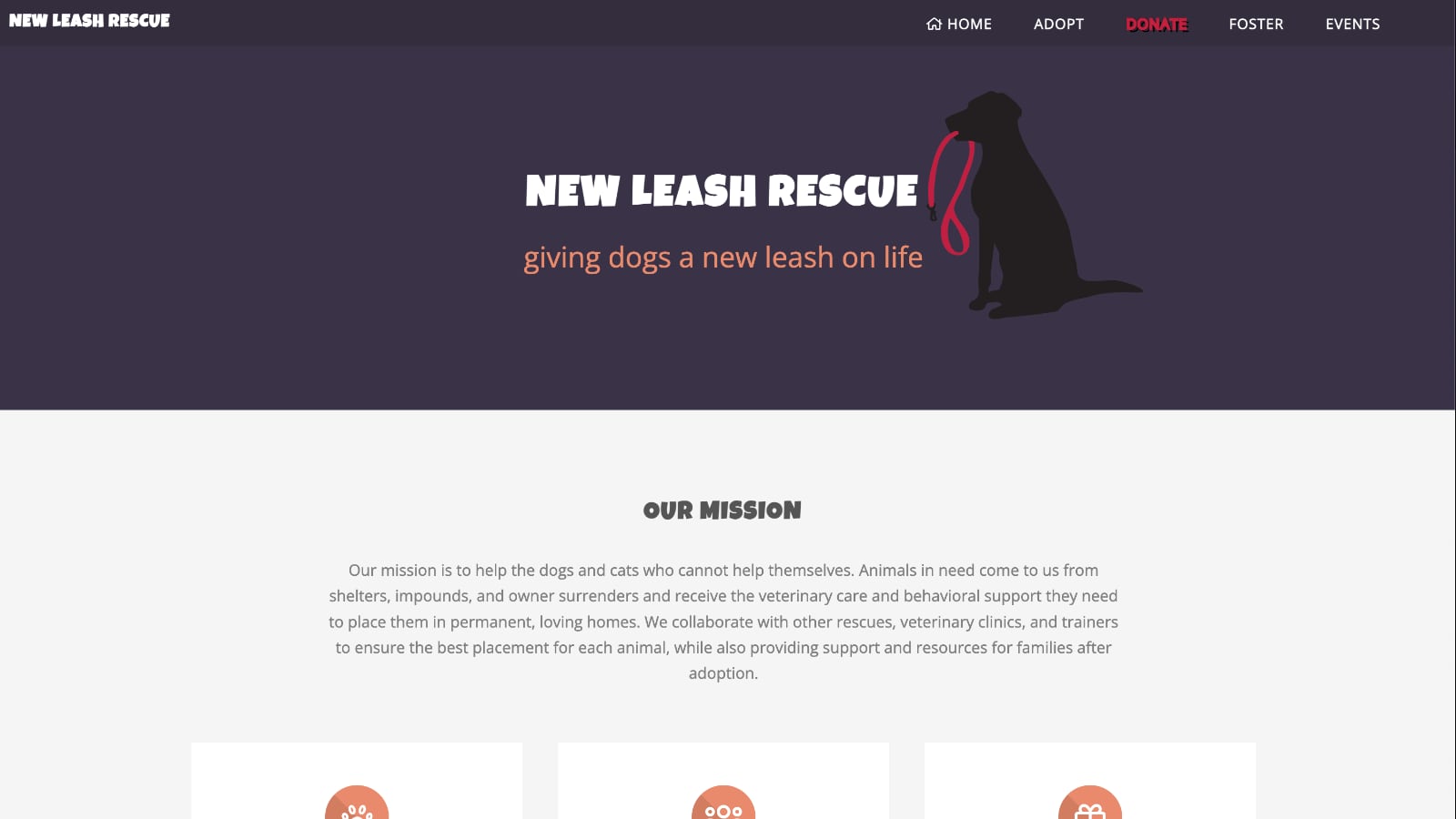 New Leash Rescue